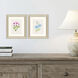 Cheerful Blue and Green and Pink Framed Art