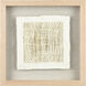 Simple Weave Cream with Natural and Clear Framed Wall Art, II
