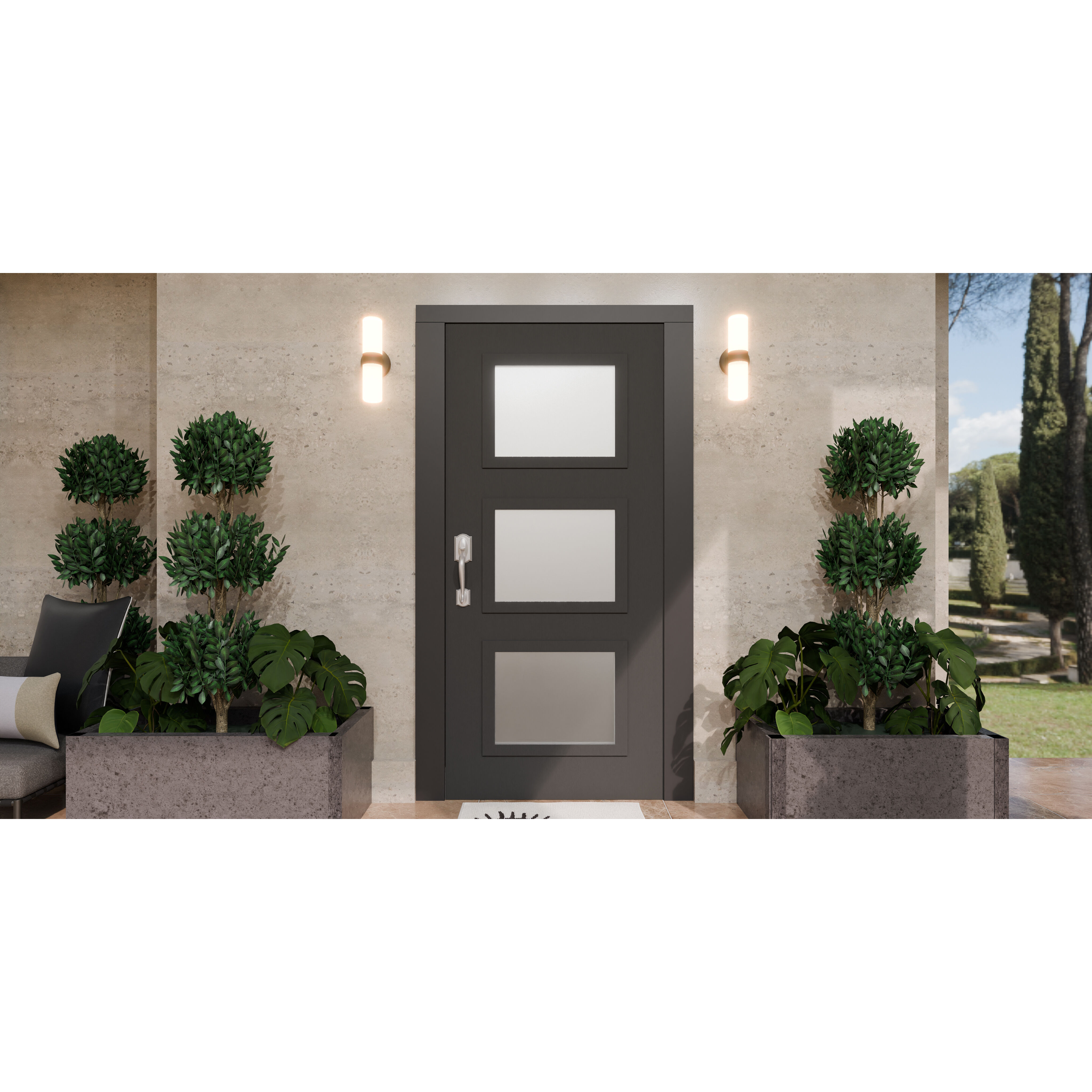 Kaia Outdoor Wall Lantern, Large