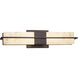 Lumenaria LED 20 inch Dark Bronze Linear Wall/Bath Wall Light