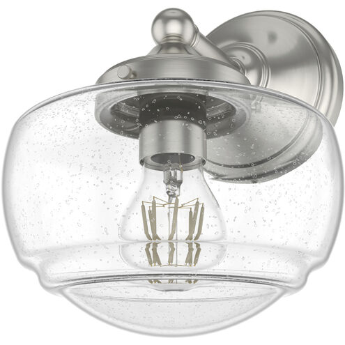 Saddle Creek 1 Light 8 inch Brushed Nickel Wall Sconce Wall Light