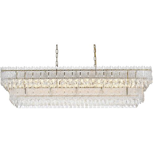 Emilia 8 Light 14 inch Satin Gold Chandelier Ceiling Light