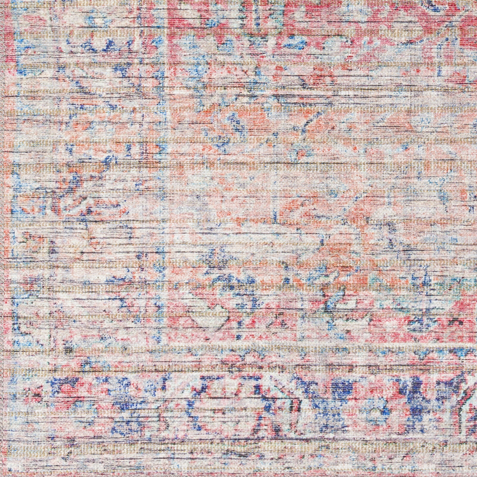 Cobb 87 X 31 inch Blue Rug in 2.5 x 8, Runner