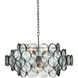 Galahad 8 Light 33.5 inch Bronze Chandelier Ceiling Light, Small