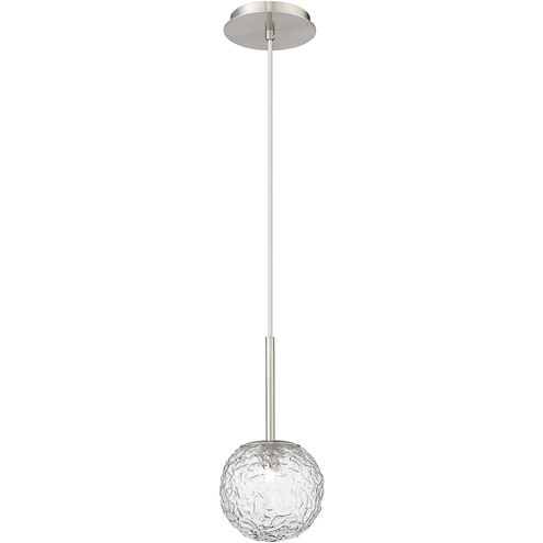 Barrington 1 Light 6 inch Satin Nickel Mini Pendant Ceiling Light