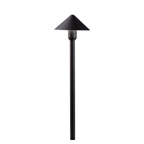 Fundamentals 12 3.00 watt Textured Black Landscape 12V LED Path/Spread in 2700K