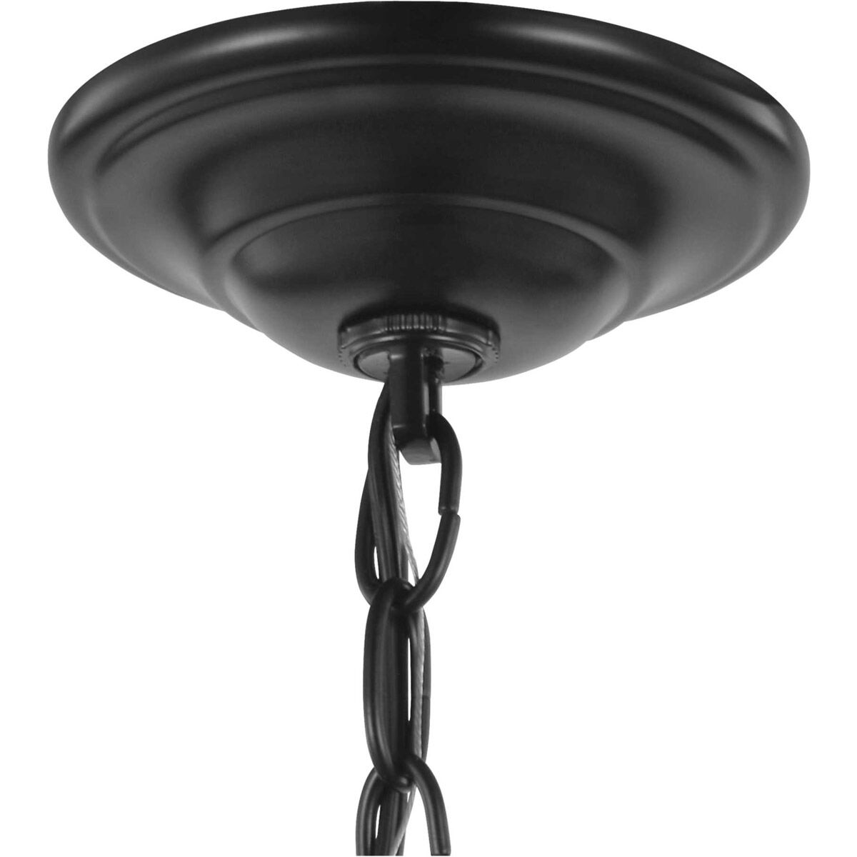 Equinox 4 Light Matte Black Pendant Ceiling Light
