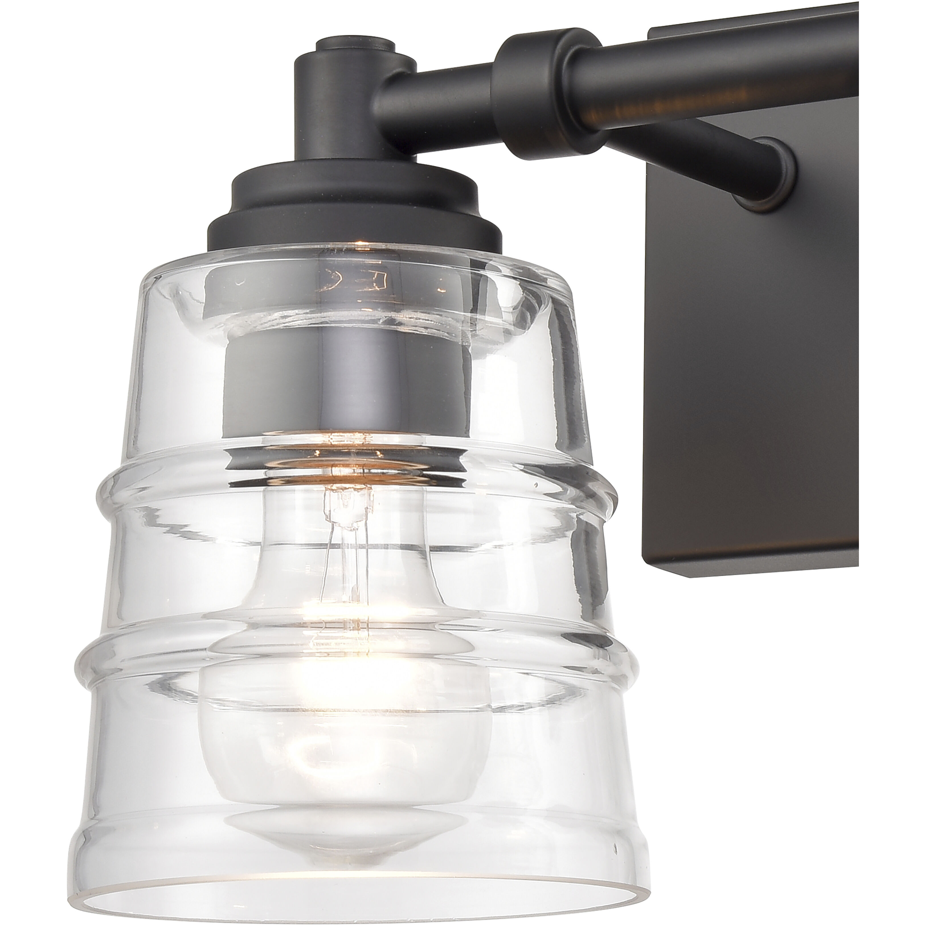 Pulsate Vanity Light Wall Light in Matte Black