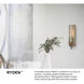 Ryden 23 inch Brushed Nickel Vanity Light Wall Light