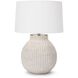 Hobi 26.5 inch 150.00 watt White Table Lamp Portable Light