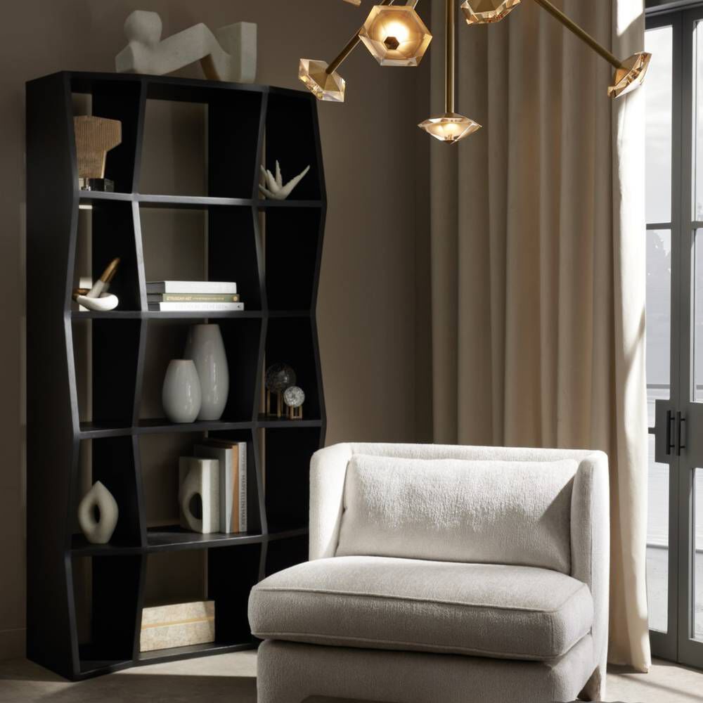 Belen Ebony Bookcase