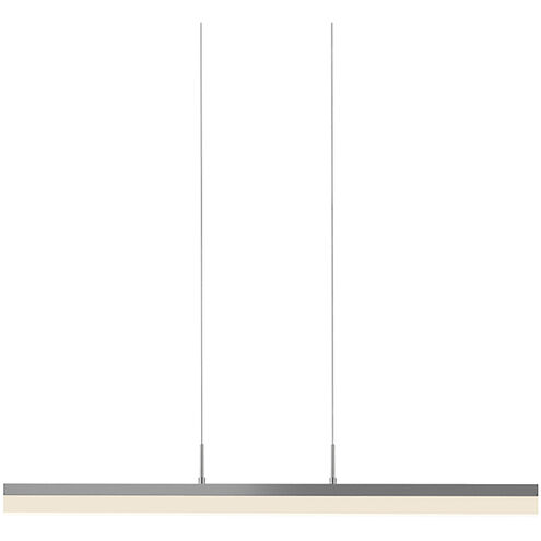 Stiletto LED 32.5 inch Bright Satin Aluminum Pendant Ceiling Light