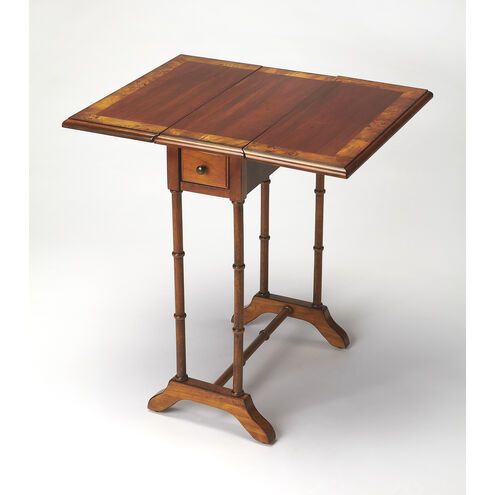 Masterpiece Darrow 26 X 24 inch Olive Ash Burl Accent Table