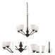 Patton 5 Light 25 inch Prairie Bronze Chandelier Ceiling Light