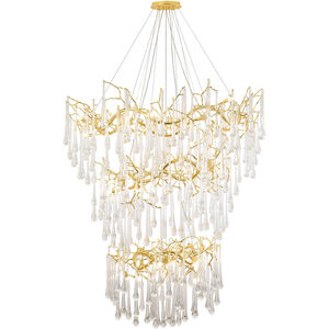 Canada 38 Light 55 inch Gold Chandelier Ceiling Light