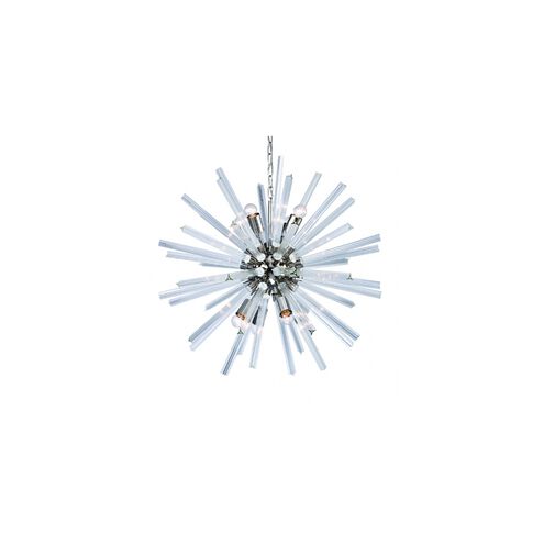 Canada 8 Light 30 inch Chrome Chandelier Ceiling Light