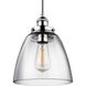 Sean Lavin Baskin 1 Light 9 inch Polished Nickel Pendant Ceiling Light