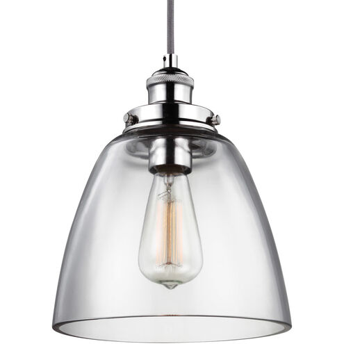 Visual Comfort Studio Collection Sean Lavin Baskin 1 Light 9 inch Polished Nickel Pendant Ceiling Light P1349PN - Open Box