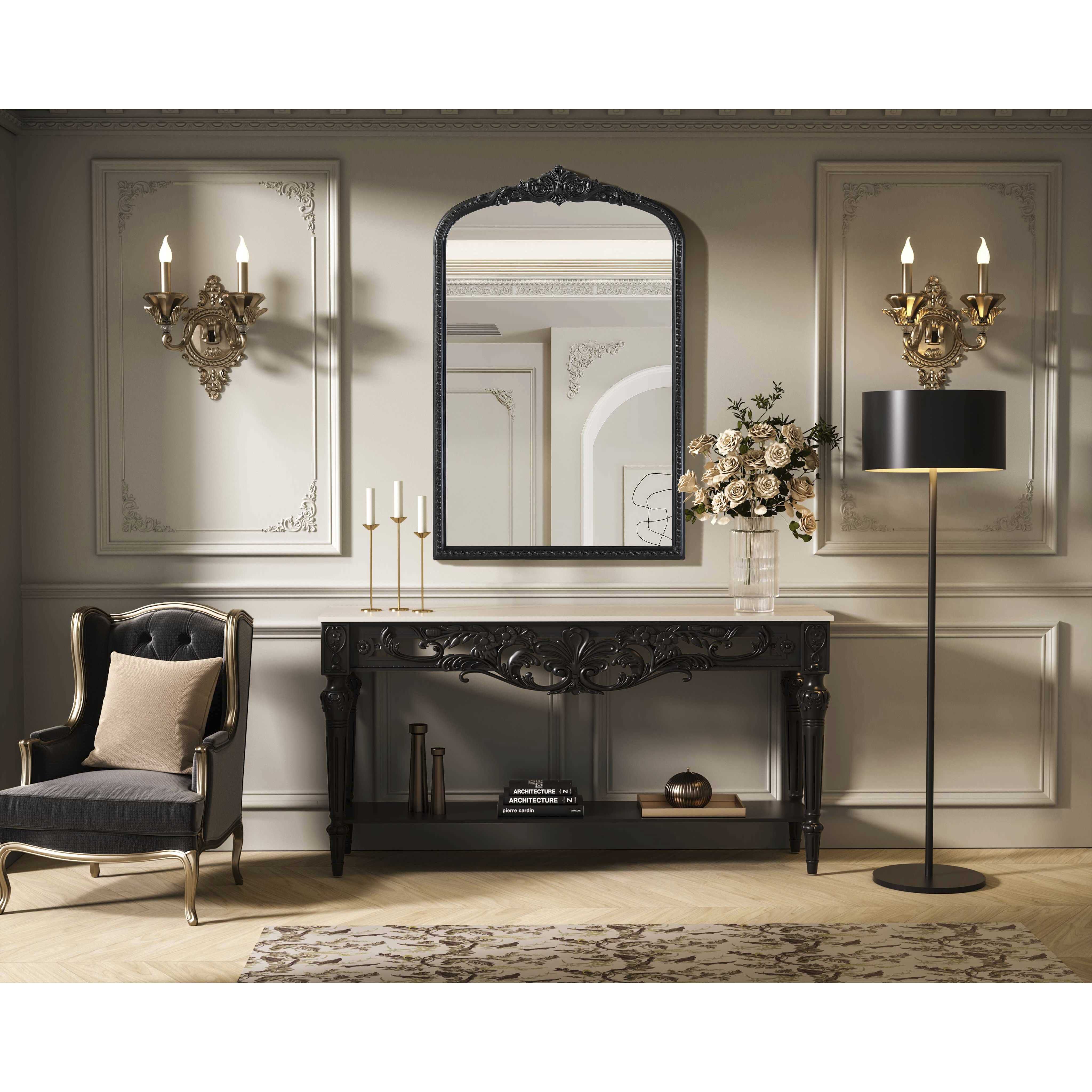 Naomi 42 X 27 inch Vintage Bronze Mirror