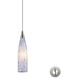 Elmira 1 Light 3 inch Satin Nickel Mini Pendant Ceiling Light