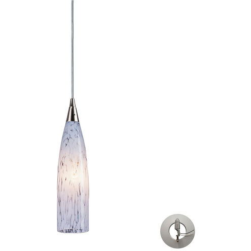 Elmira 1 Light 3 inch Satin Nickel Mini Pendant Ceiling Light