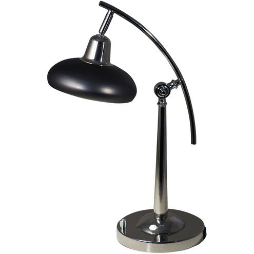 Springdale 19 inch 7.50 watt Polished Nickel Desk Lamp Portable Light