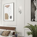 Copenhagen 1 Light 5.13 inch Brushed Nickel ADA Wall Sconce Wall Light, Single