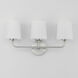 Bristol 3 Light 21 inch Satin Nickel Bath Vanity Wall Light