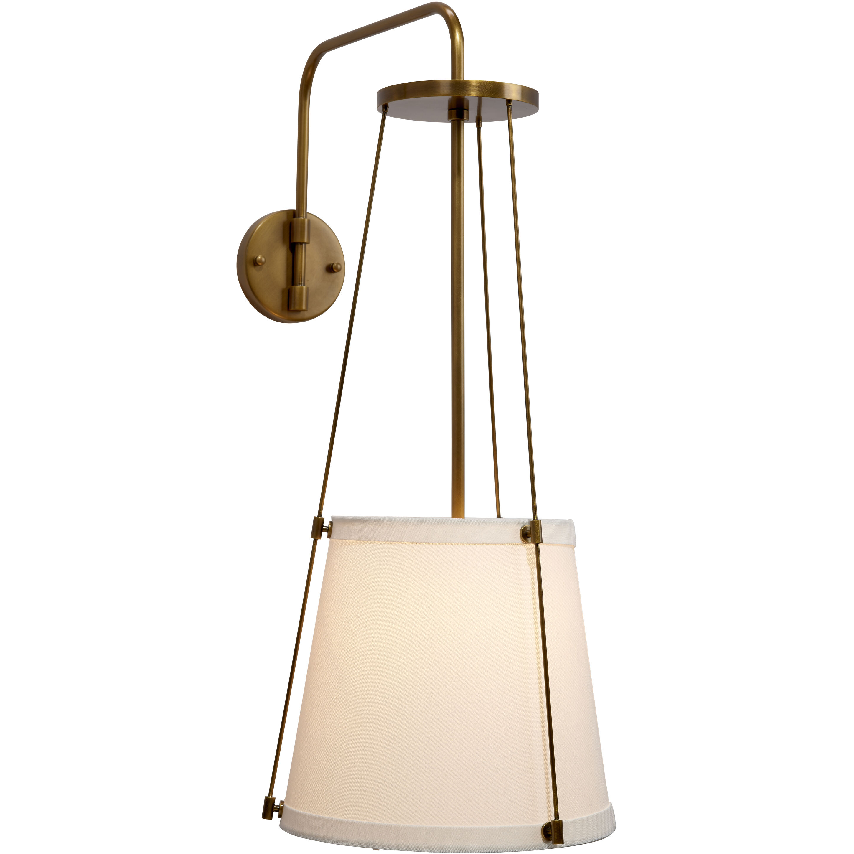 California 1 Light 24 inch Antique Brass Wall Sconce Wall Light