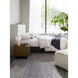 Finesse 108 X 72 inch Charcoal / Gray / Medium Gray Handmade Rug in 6 x 9