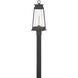 Arcadia LED 22 inch Aged Copper Bronze Outdoor Post Mount Lantern