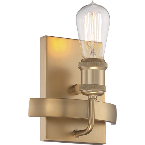 Paxton 1 Light 7 inch Natural Brass ADA Wall Sconce Wall Light