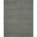 Damier 120 X 96 inch Cream / Black Handmade Rug in 8 x 10