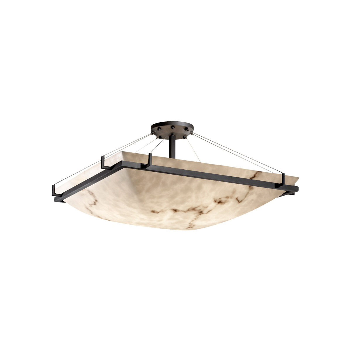 LumenAria 6 Light 40.00 inch Semi-Flush Mount