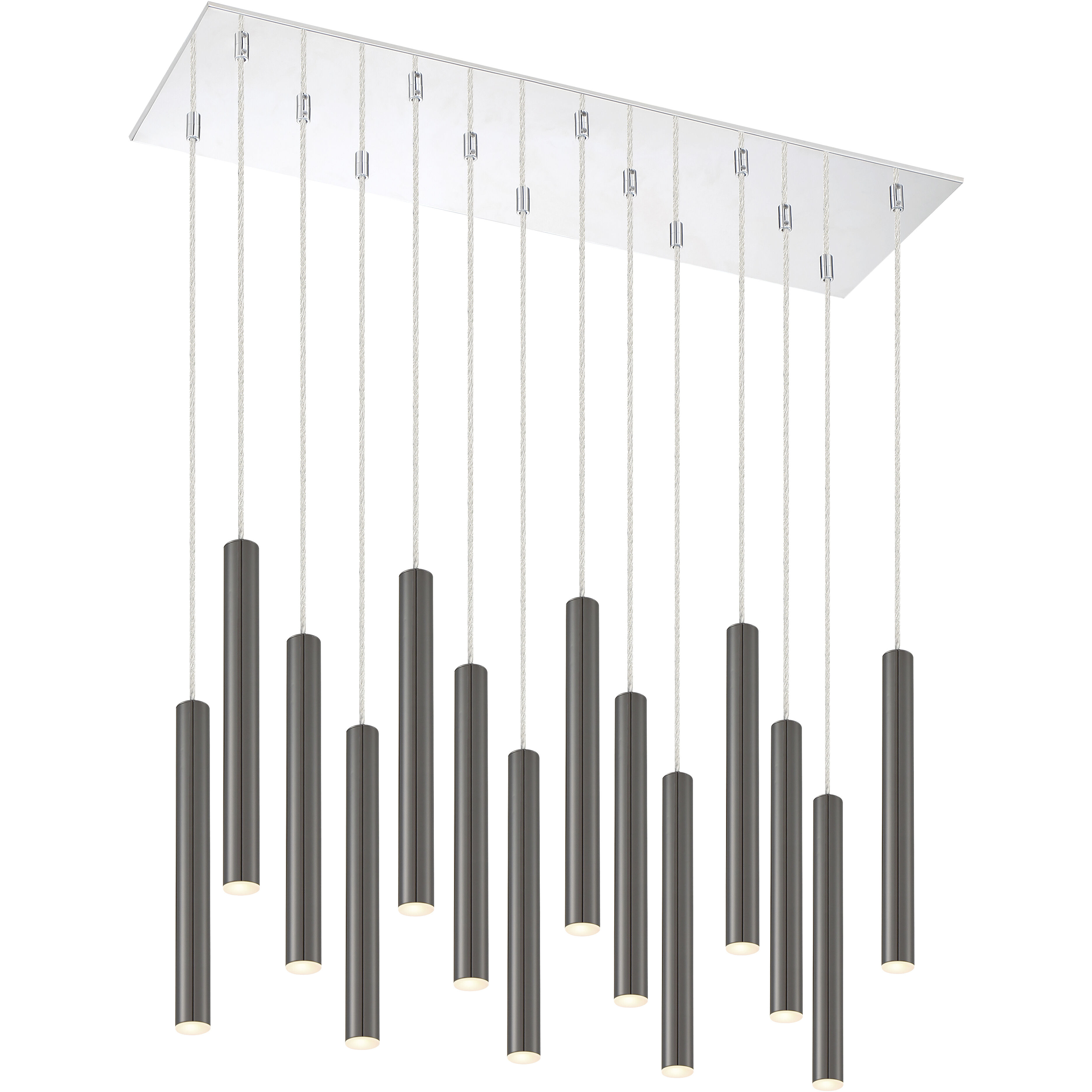 Forest 14 Light 9.75 inch Chandelier