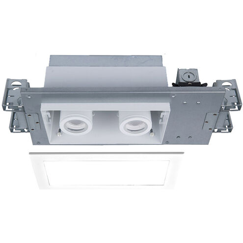 Silo Multiples LED White White Multiple Recessed Trim in 3500K, White/White