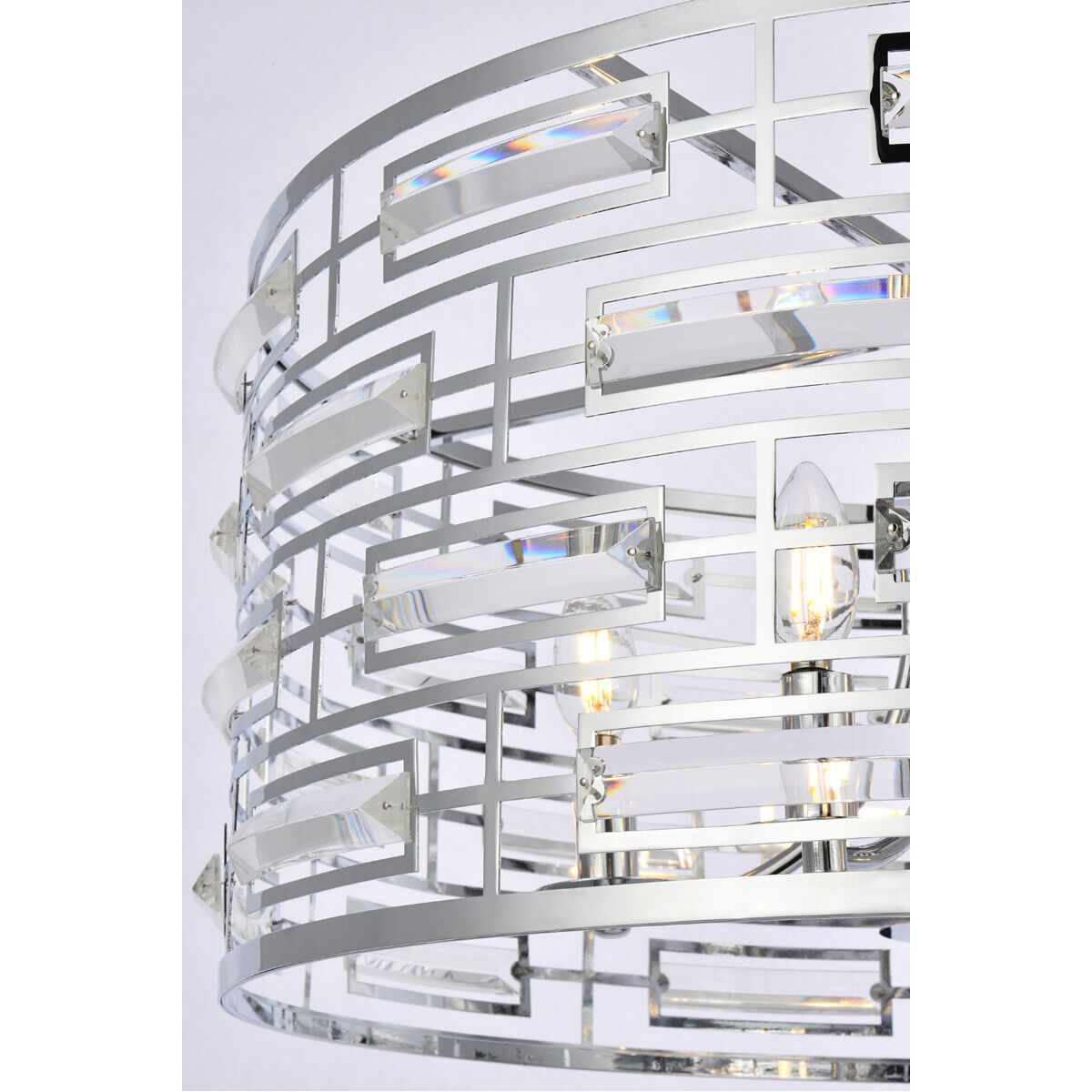 Kennedy 5 Light 24 inch Chrome Pendant Ceiling Light