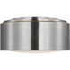 Albee 1 Light 10 inch Brushed Nickel Flush Mount Ceiling Light, Small