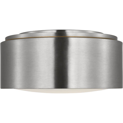 Albee 1 Light 10 inch Brushed Nickel Flush Mount Ceiling Light, Small