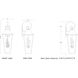 Gannon Outdoor Wall Light in Black, G9