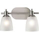 Jackson 2 Light 14.00 inch Bathroom Vanity Light