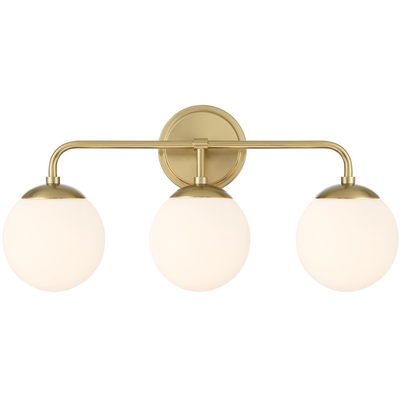 Maverick Bath Vanity Light Wall Light in Vibrant Gold