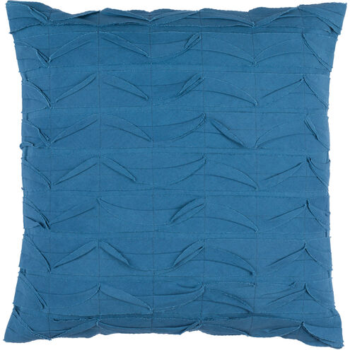 Huckaby 18 inch Bright Blue Pillow Kit