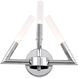 Matrix 3 Light 9.58 inch Chrome Wall Sconce Wall Light