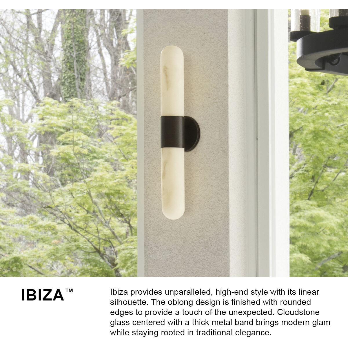 Ibiza LED 24 inch Black Oxide Bath Light Wall Light
