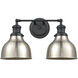 Haralson Vanity Light Wall Light in Charcoal