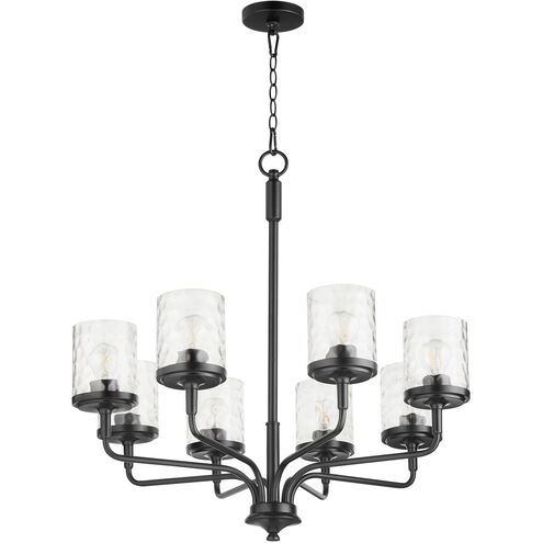 Starky 8 Light 31 inch Matte Black Chandelier Ceiling Light