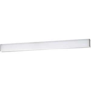 Strip LED 36 inch Brushed Aluminum Bath Vanity & Wall Light in 3000K, dweLED