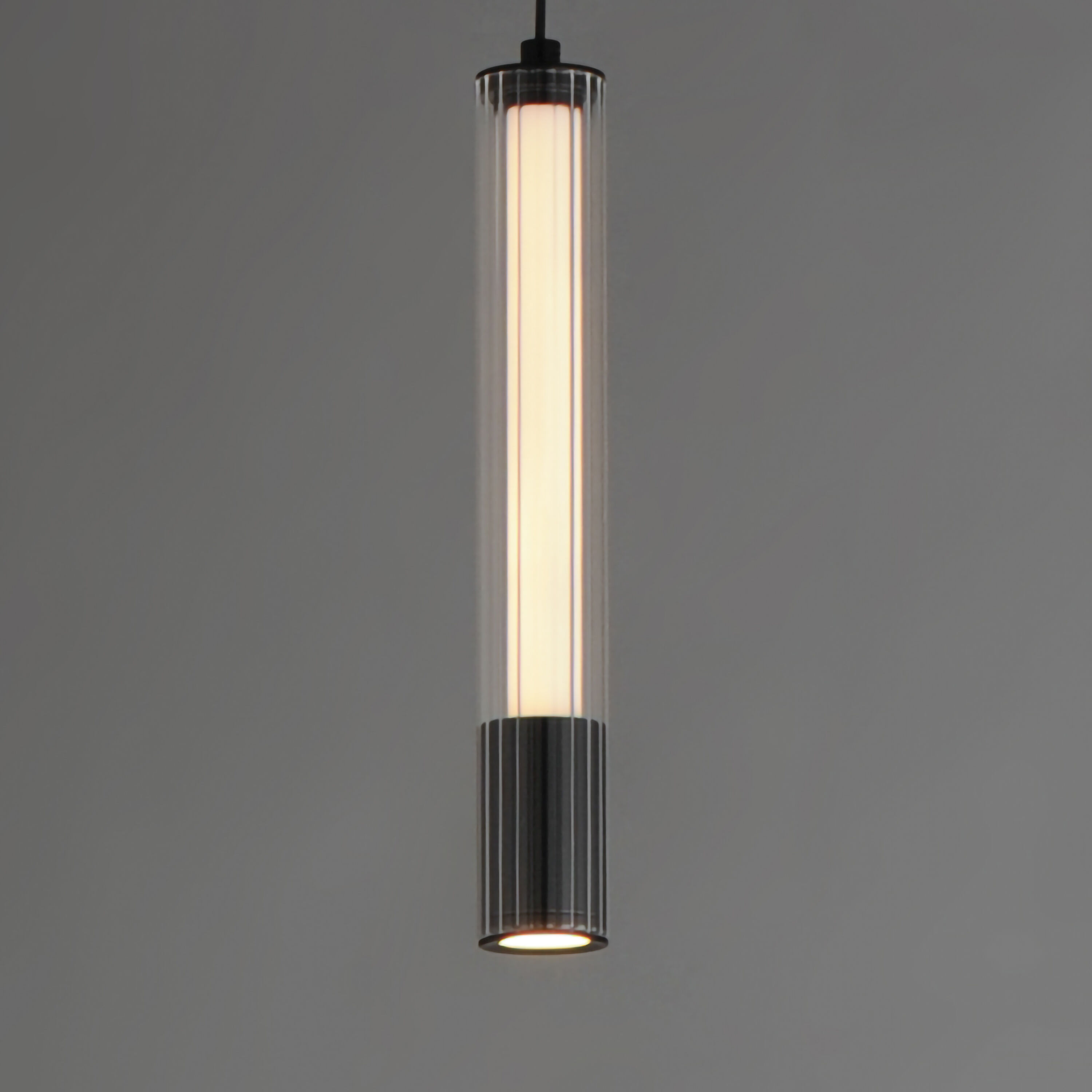Cortex LED 1.5 inch Black Single Pendant Ceiling Light