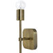 Anka 2 Light 4.5 inch Brass Wall Sconce Wall Light